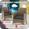 sada 2 ratanových židlí Nantes durable 59 x 57 x 85 cm Náhled obrázku produktu 8
