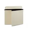 Relaxdays Pouf pieghevole, cubo con vano portaoggetti e Anteprima dell’immagine prodotto 5