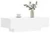 vidaXL Couchtisch Weiß 100x49,5x31 cm Holzwerkstoff Produktbild-Vorschau 3
