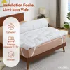 CASABEL Surmatelas Nuage 140 x 190 cm Extra Épais en Voir les images du produit 7