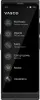 A black electronic device displaying a menu with various translation options. Podgląd zdjęcia produktu