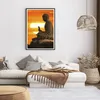 Gerahmtes Poster - Schwarzer Rahmen - tempel buddha - Produktbild-Vorschau 7