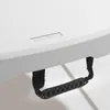 Runder Klapptisch von 180 cm - 10er-Set Weiß - Oviala Produktbild-Vorschau 5