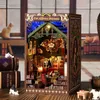 Habarri | DIY Book Nook - Bureau du chat détective - Puzzle Voir les images du produit 12
