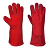 Portwest A500 lasbeschermende stulpen, rood, maat XL Productafbeelding-voorbeeld 1