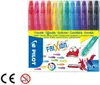 Pilot FriXion Colors marcatore Medio Nero, Blu, Ciano, Anteprima dell’immagine prodotto 6