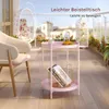 WOLTU Beistelltisch rund, Couchtisch mit Stauraum, 2 Produktbild-Vorschau 4
