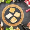 Relaxdays Käseglocke mit Käsebrett, Stahl Käsebesteck, Produktbild-Vorschau 5