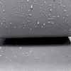A close-up view of a gray, ribbed surface with water droplets on it, suggesting a protective or weather-resistant material. Produktbild-Vorschau
