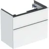 Geberit 502.308.01.2, Weiß, Chrom, 2 Schublade(n), 740 mm, Produktbild-Vorschau 4