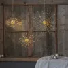 3D LED Stern Feuerwerk - hängend - 200 warmweiße LED - D: 45cm - für Innen - silber Produktbild-Vorschau