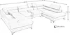Canapé en U Sorento U 345 cm XXL Canapé d'angle, grand coin Voir les images du produit 7