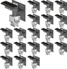 20x Endklemme Klickfix schwarz 30-40mm Solarmodul Halterung Produktbild-Vorschau 1