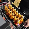 Edelstahl Hähnchenkeulenhalter Grillständer für 14 Produktbild-Vorschau 1