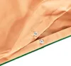 Basic Bettwäscheset 140x200 apricot, flaschengrüne Paspel Produktbild-Vorschau 2