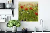 MuchoWow® Poster Frühling - Blumen - Rot - Mohn - Gras - Produktbild-Vorschau 3