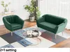 MEBLINI Mini Sofa Set 3-2-1 für Wohnzimmer - Mini Lounge Produktbild-Vorschau 6