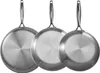 SucceBuy Set di 3 padelle (24 / 28 / 32 cm), robuste Anteprima dell’immagine prodotto 1