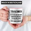 Trendation - Trainer Tasse Geschenk Bester Coach Produktbild-Vorschau 2