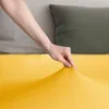 Vložené prestieradlo 100% bavlna do spálne 80-90x200 žltá Náhľad obrázku produktu 6