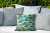 MuchoWow® Outdoor Kissen - Muster - Gold - Abstrakt - Welle Produktbild-Vorschau 4