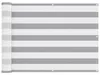 vidaXL Schermatura per balcone Grigio chiaro e bianco 75 x Anteprima dell’immagine prodotto 1
