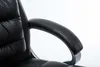 A close-up shot of the armrest of a black office chair. Náhľad obrázku produktu