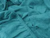 Bettlaken aus Frottee Türkis 140 x 200 cm Produktbild-Vorschau 4