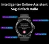 2026 Smartwatch Herren Schwarz mit HD-Display, Produktbild-Vorschau 2