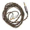 Kabel MMCX pro sluchátka, 3,5 mm konektor, postříbřené Náhled obrázku produktu 3