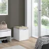 Banc pour chaussures Vicco Ruben Blanc 40x40.6cm, Model Voir les images du produit 4