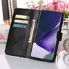 Galaxy Note 20 Ultra 4G Hülle, Schmetterling Prägung Flip Produktbild-Vorschau 5