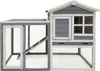Králikáreň Wiltec sivobiela 1220 x 630 x 920 mm s voľným Náhľad obrázku produktu 1