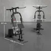 HOMCOM Posilňovacia stanica Multigym vrátane závaží, Náhľad obrázku produktu 3