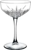A clear, professional studio shot of a crystal champagne coupe glass against a white background. Produktbild-Vorschau