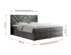 MKS MEBLE Boxspringbett 180x200 mit Matratze H3 und Produktbild-Vorschau 6