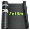 Iropro 20m² de non-tissé anti-mauvaises herbes pour le Voir les images du produit 1