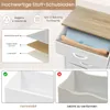 WOLTU Kommode mit 5 Schubladen, aus Metallrahmen Produktbild-Vorschau 8