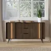 Sideboard Kommode LUPO 153 cm Eiche Dunin 3 Schubladen 2 Produktbild-Vorschau 1