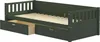 FURNLUX Kinder Einzelbett Viggo Grün 90x200cm / Hauptfarbe: Produktbild-Vorschau 1