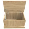 vidaXL Scatola portaoggetti Sonoma in rovere 50 x 30 x 28 Anteprima dell’immagine prodotto 7