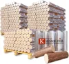 2500 kg Nestro Briketts Hartholzbriketts aus Buche & Eiche Produktbild-Vorschau 1