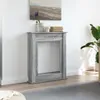 vidaXL Obostavba krbu Grey Sonoma 75x20x87,5 cm Materiál na Náhľad obrázku produktu 3
