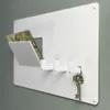 wandgarderobe Leatherline Mail45 cm Stahl weiß Produktbild-Vorschau 5
