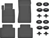 Gummimatten Mit Stoppern Für: Bmw 3 F34 (2013-2020) Schwarz Produktbild-Vorschau 1