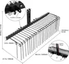 SucceBuy Rasentraktor Rechen 150 cm, Rasenstriegel mit 26 Produktbild-Vorschau 8