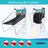 Maszyna do koszykówki COSTWAY 8 w 1, elektryczny stojak do Podgląd zdjęcia produktu 3