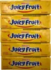 A stack of Wrigley's Juicy Fruit chewing gum packs. Produktbild-Vorschau