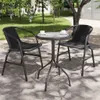Tavolo da giardino Ø50x71 cm in acciaio antracite Anteprima dell’immagine prodotto 2