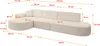 ALTDECOR Ecksofa in L-Form  MARI-L2 - 328x171x79,5 cm  Produktbild-Vorschau 6